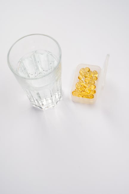 Water glass and medicine pack